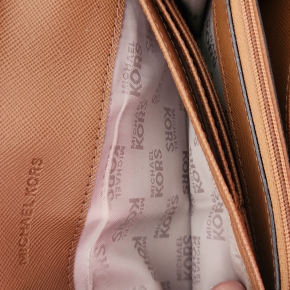 Michael Kors Brown Leather Wallet - Picture 15 of 16